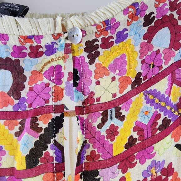 Tanvi Kedia Beaded Caltha Swing Dress size M - Picture 5 of 9